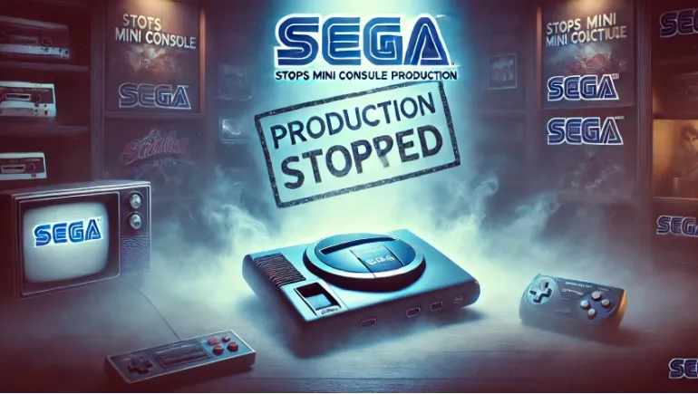 Sega Stops Mini Console Production