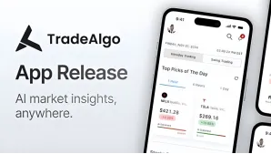 TradeAlgo Launches Mobile App For Real-Time Market Insights