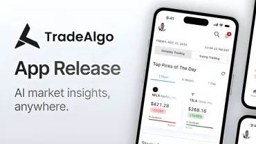 TradeAlgo Launches Mobile App For Real-Time Market Insights