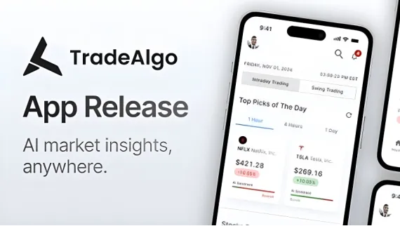 TradeAlgo Launches Mobile App For Real-Time Market Insights