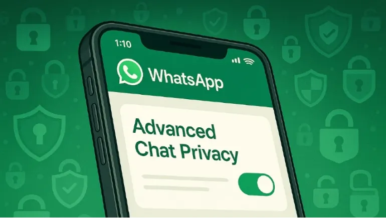 WhatsApp’s New Advanced Chat Privacy Protects Sensitive Messages