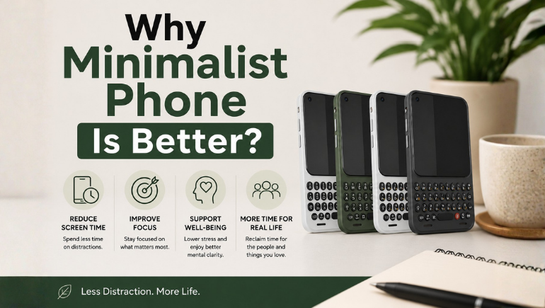 4 Reasons Why a Minimalist Phone Might Be Right for You