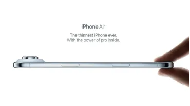 iPhone Air: Thinnest iPhone Ever