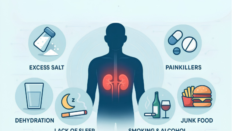 Kidney Harm Infographic: Tips for Protection