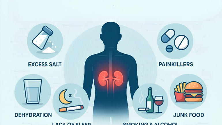 Kidney Harm Infographic: Tips for Protection