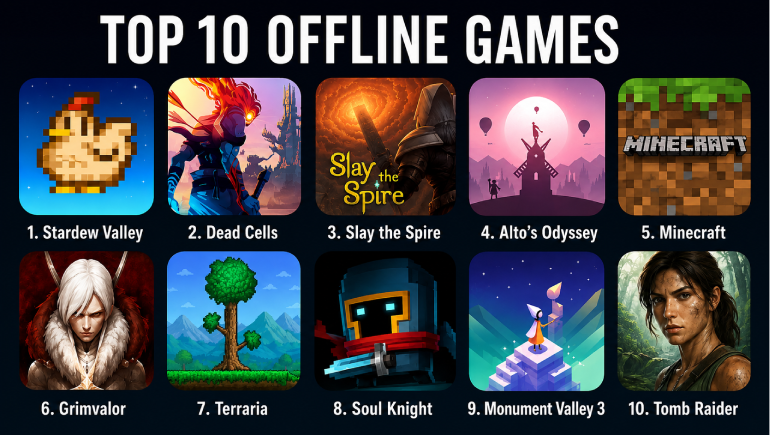 Top 10 Android Offline Games in 2026