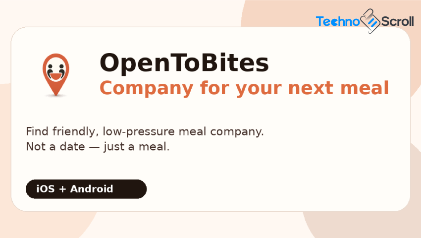 What Is OpenToBites? The New App Connecting Strangers Over Food